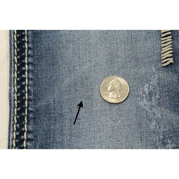 Rock Revival Charlotte Jeans Women's 26x30 Easy Boot Bling Rhinestone pockets - Picture 5 of 12